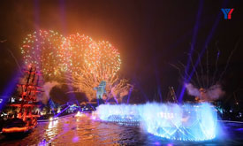 長(zhǎng)隆公園光影水秀